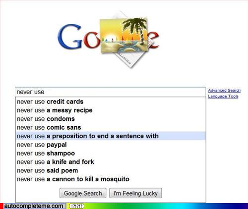 autocomplete