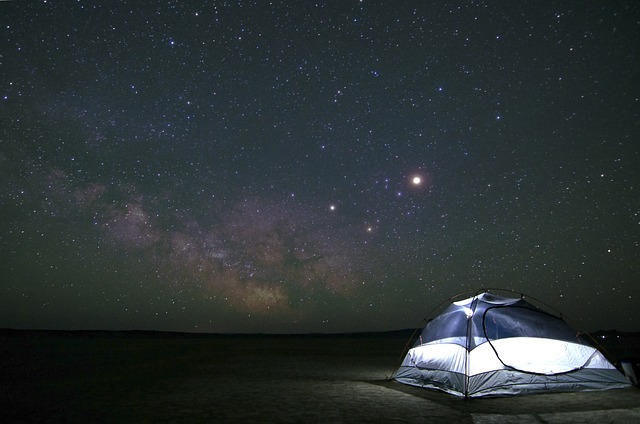 Camping Stargazing